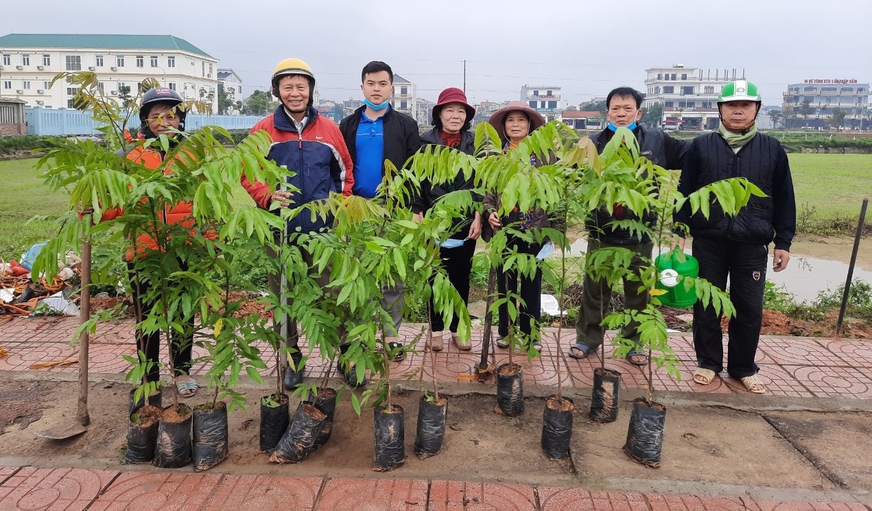 Thị trấn Đô Lương tổ chức tết trồng cây  “Đời đời nhớ ơn Bác Hồ” Xuân Nhân Dần năm 2022