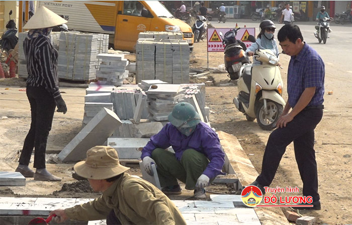 Thị trấn Đô Lương đầu tư 287 tỷ đồng xây dựng, nâng cấp công trình giao thông